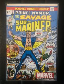 MARVEL Comics The Sub Mariner 67  1973