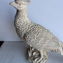 Pheasant Animal Bird Figurine Statue Home Décor 