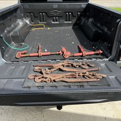 7 truckers Tied Down Bundle Binders Brackets