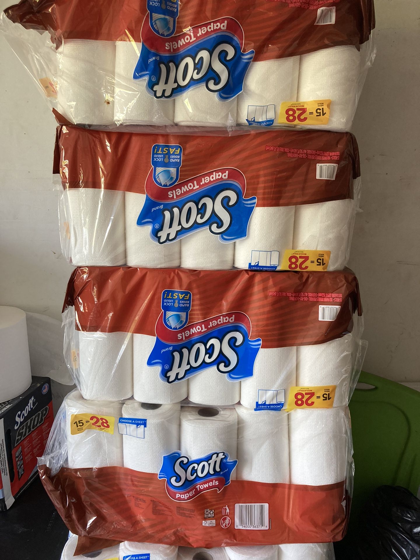 New 15 Mega Roll Paper towels
