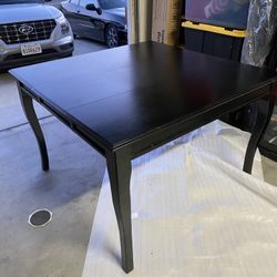 Large Black Kitchen Table 