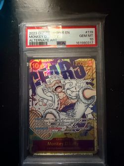 Slabs One Piece PSA-10s  for sale!