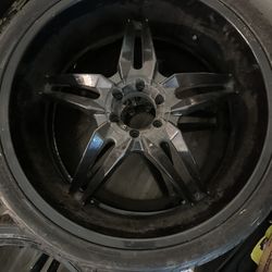 26” Rims with tires