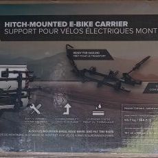 DK2 REAR HITCH MOUNTED E-BIKE CARRIER / RACK  for 2 BIKES