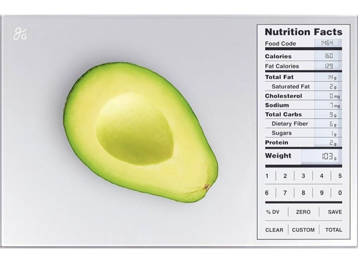Nutrition Facts Food Scale