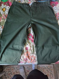 Penguin Olive Green Chino Pants, 32×32