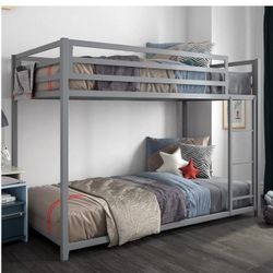Twin Bunk Bed With Mattresses