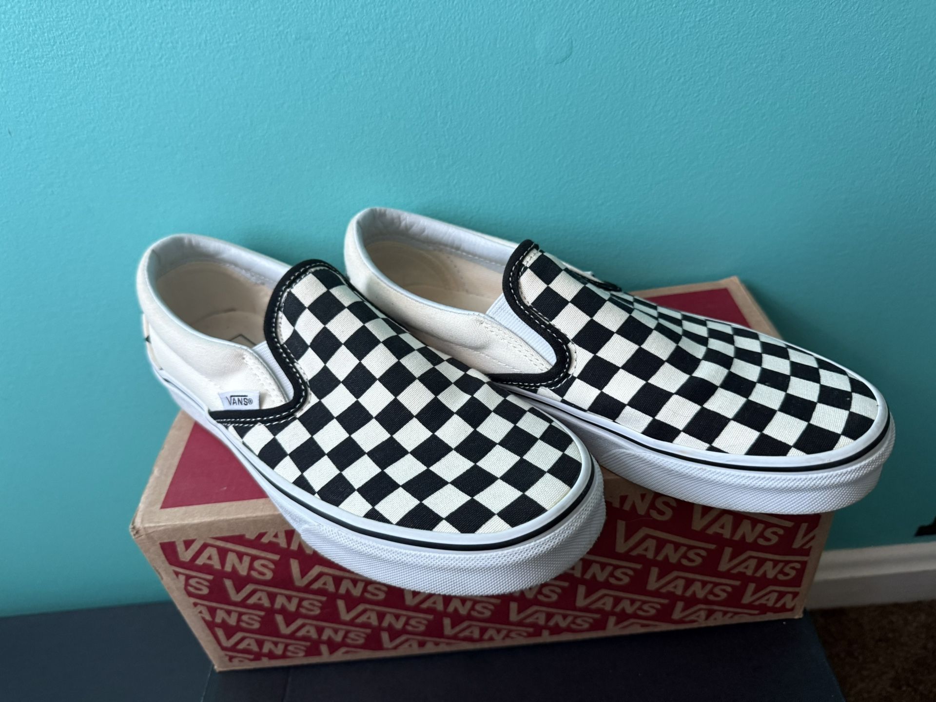 Checkerboard Vans
