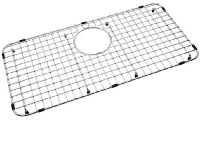 Serene Valley Grid For Sink, Chrome Color, 27.8 Inches •15.9 Inches 