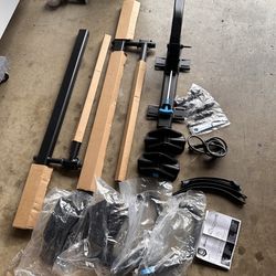 Rhino Rack 11415 MonoRail 2 Inch Receiver Hitch Mount Bike Rack  Holds 2 Bikes