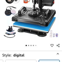 T SHIRT PRESS MACHINE 5 IN 1 
