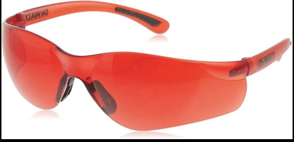 DEWALT Laser Level Enhancement Glasses, Red (DW0714)