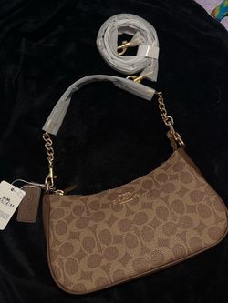 Coach Signature Shoulder Bag with Strap