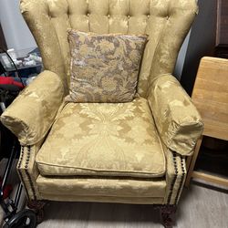 Gold chair