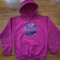 Girl's Itasca State Park Pink Hoodie Medium
