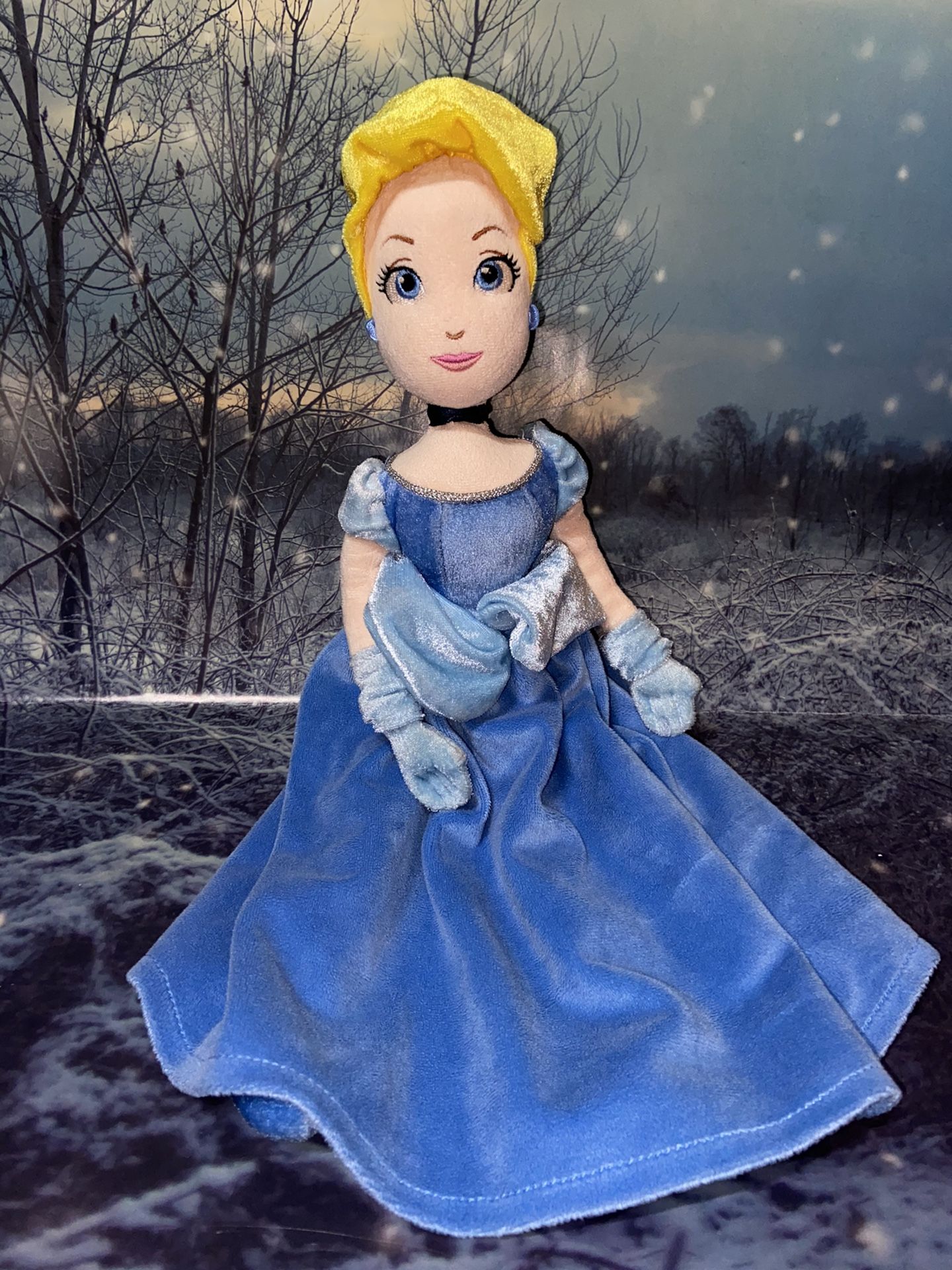 Disney Store Cinderella 17” plush doll