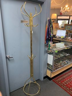 Brass Colored Coat Tack