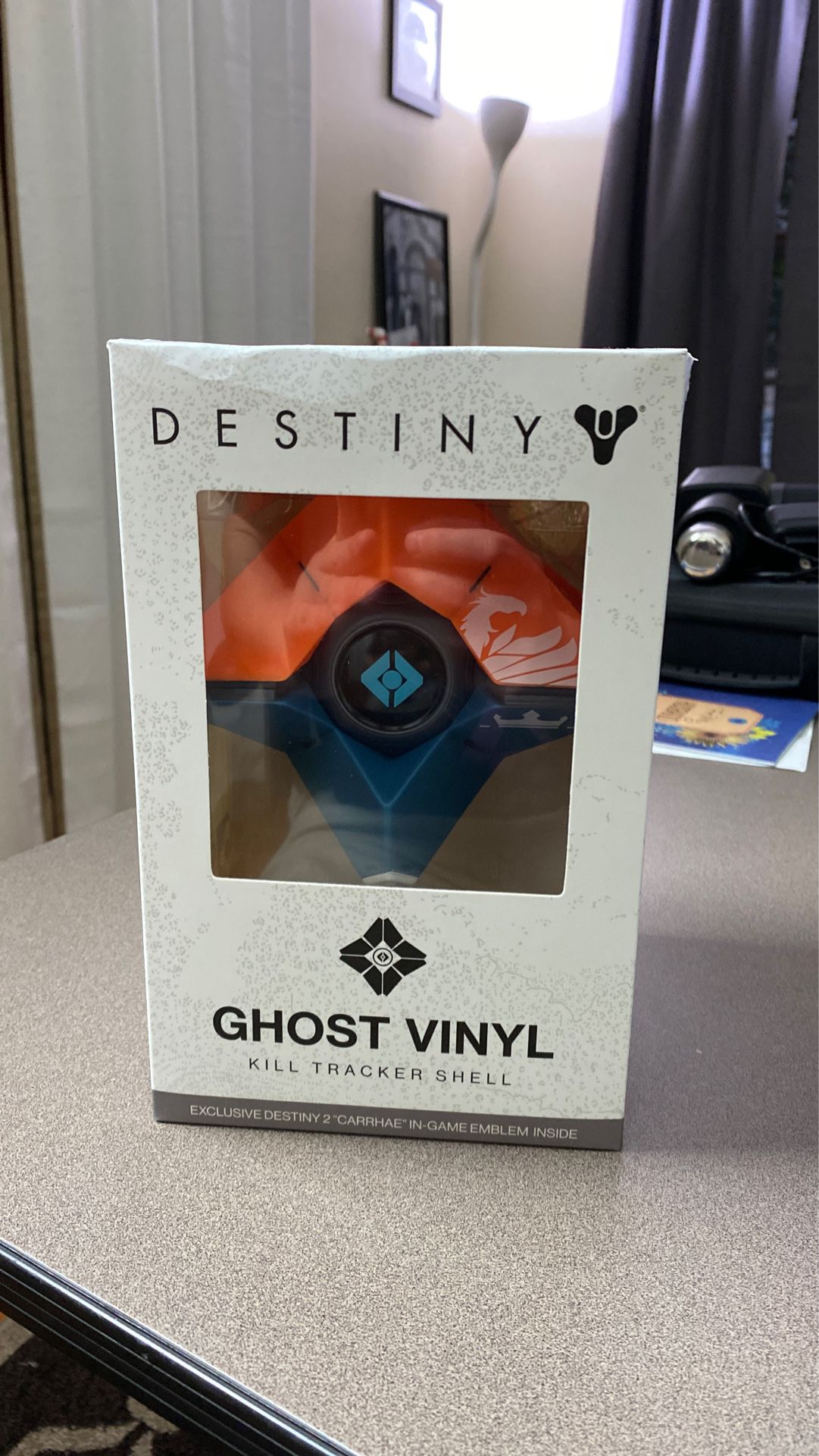 Destiny Ghost Vinyl Kill Tracker Shell 2018. New, adult owned, no trades, cash only.
