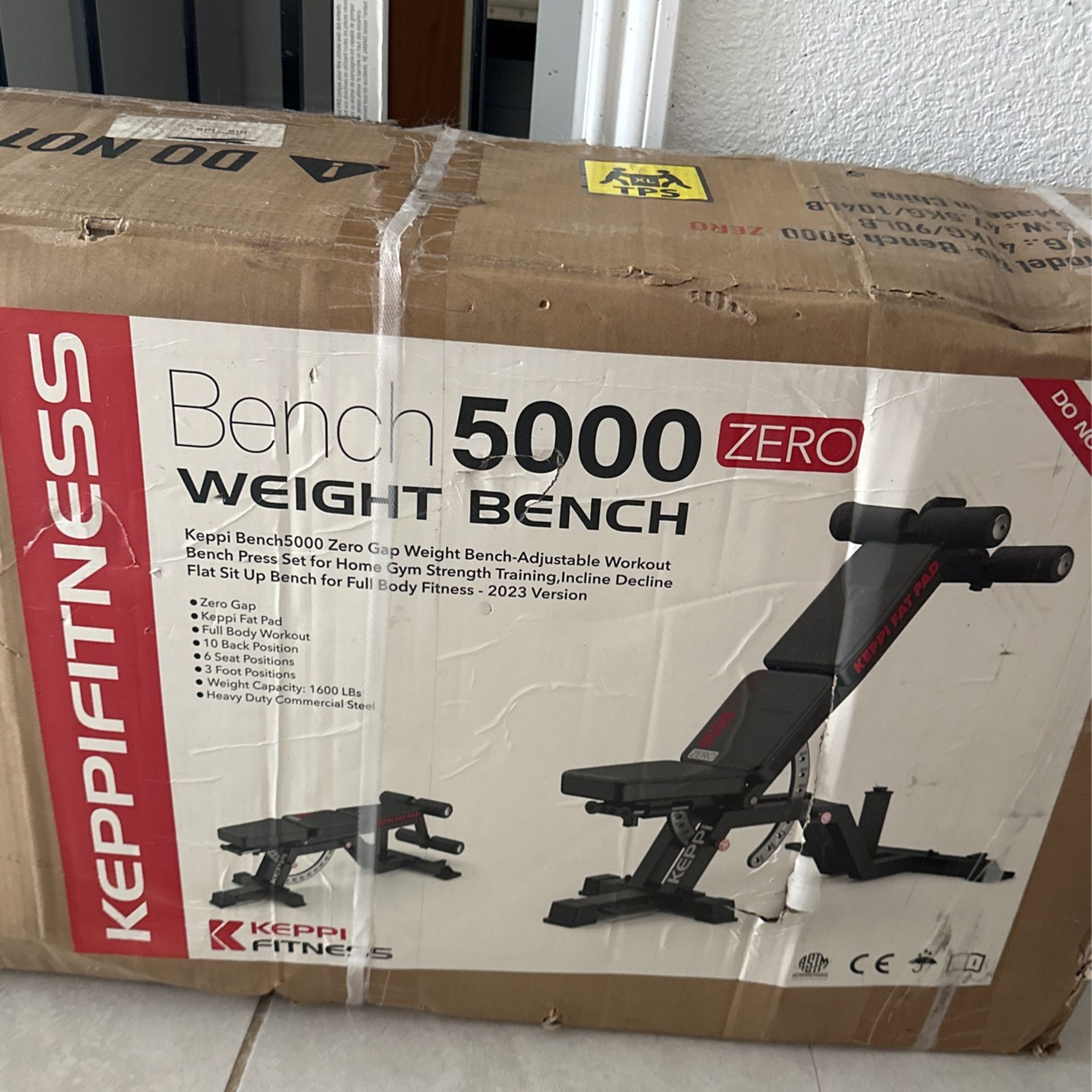 Keppi 5000 Zero Weight Bench