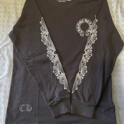 Grey Chrome Heart Long Sleeve