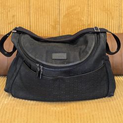 Gucci
GG Canvas Diaper Bag