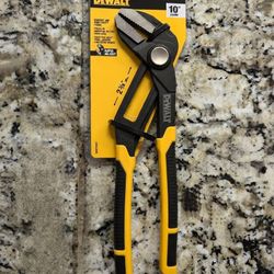 DEWALT 10 in. Straight Jaw Pushlock Plier