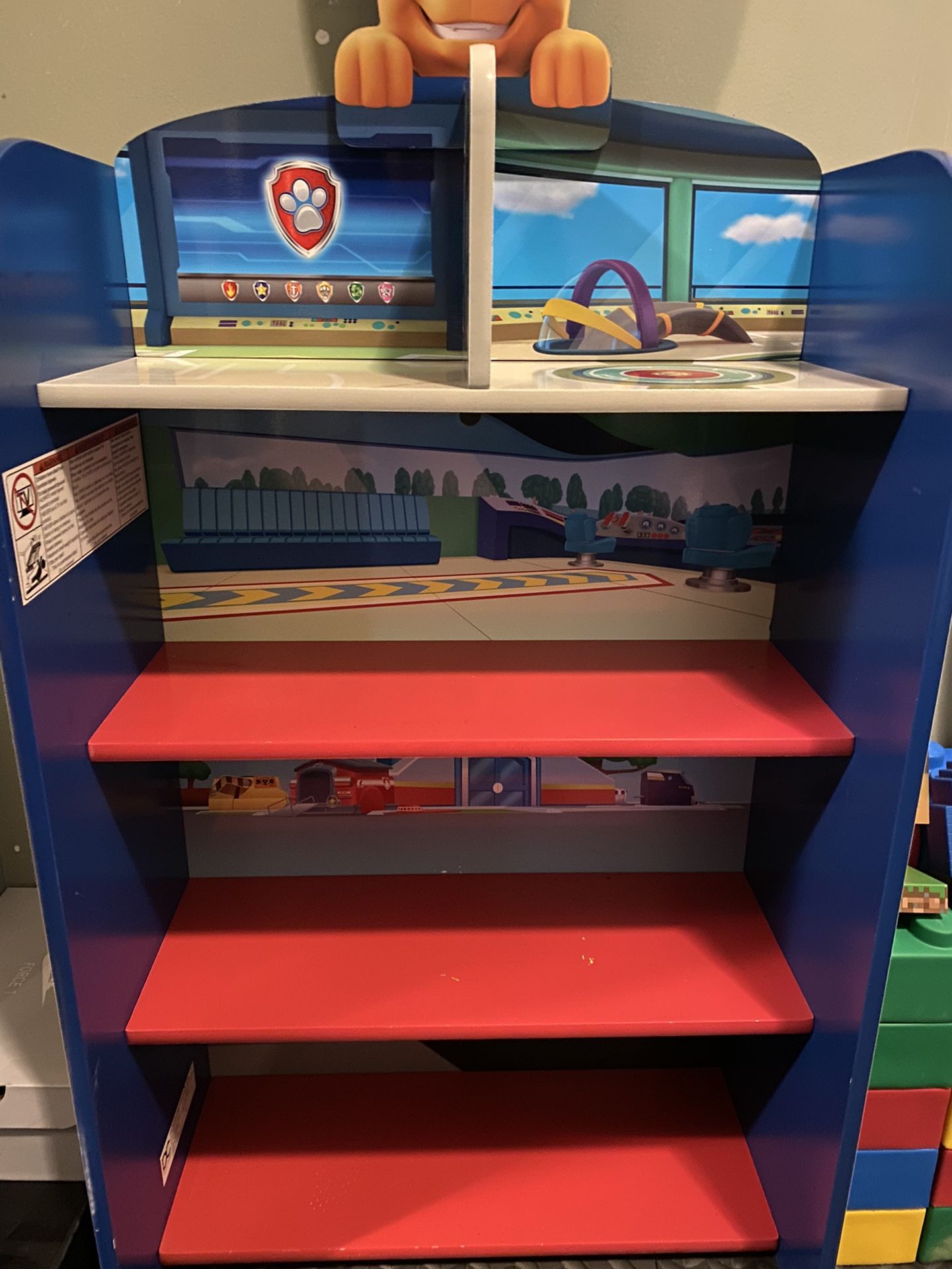 Paw Patrol Bookshelf 