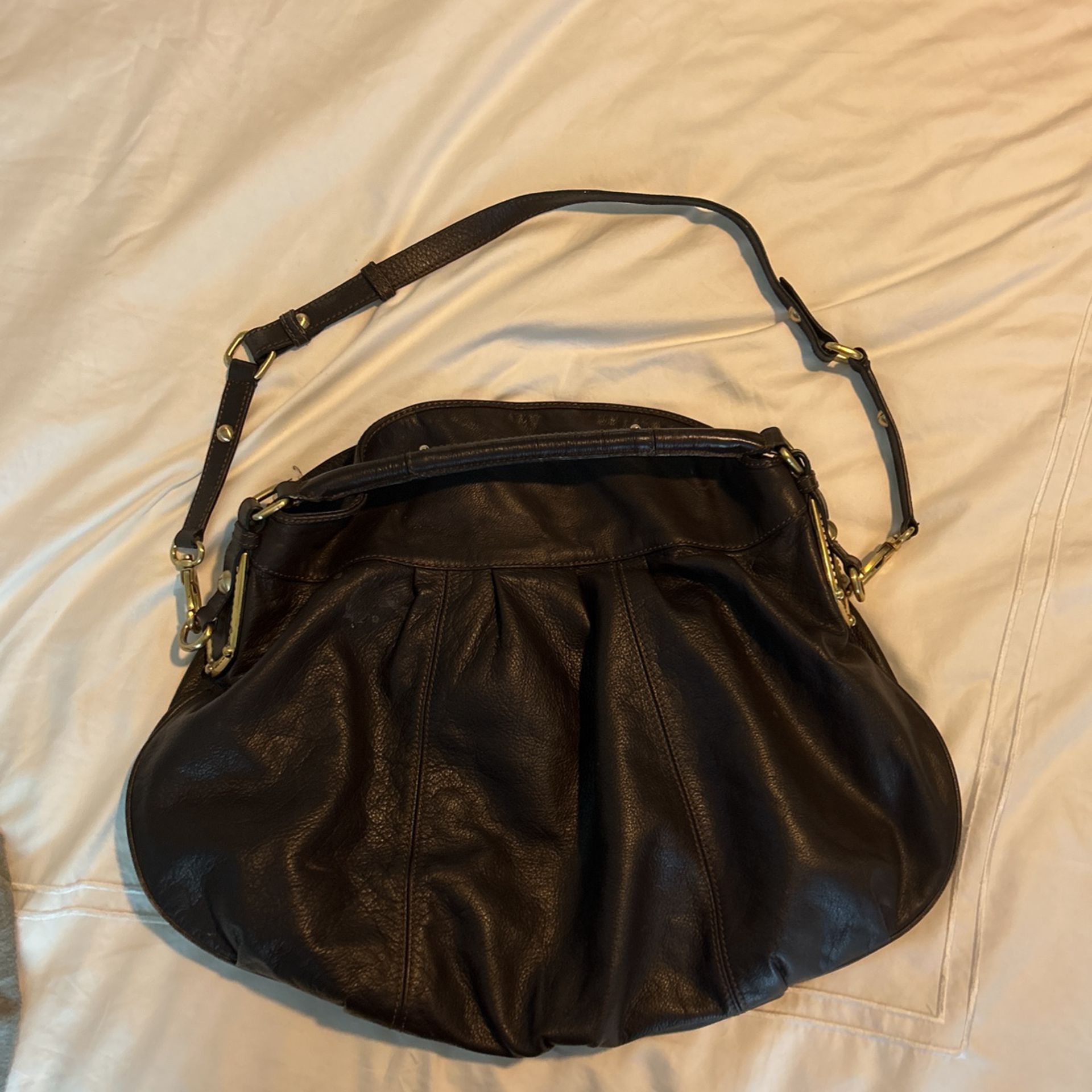 Steven By Steve Madden Brown Leather Hobo Bag