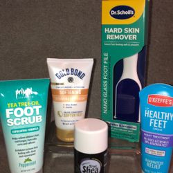 All Brand NEW! 🦶🏼   Primal / Dr. Scholl’s / Gold Bond / O’Keefe’s / True Shea - Foot Care Products(((PENDING PICK UP)))