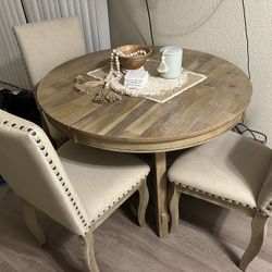 Kitchen  Round Table with Chairs 