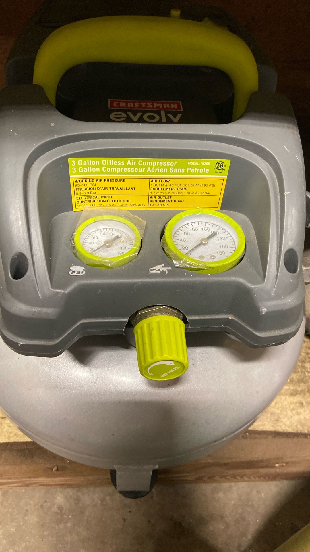 3 Gal Air Compressor