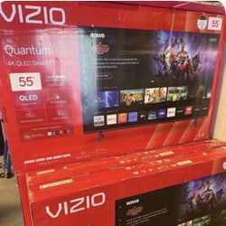 55 Tv Free Delivery $55 Down On Finacing 6 Month Warranty.  55 Vizio Smart 4k HDTV Qled 