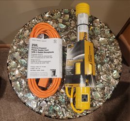 Light and extension cord..new..$25