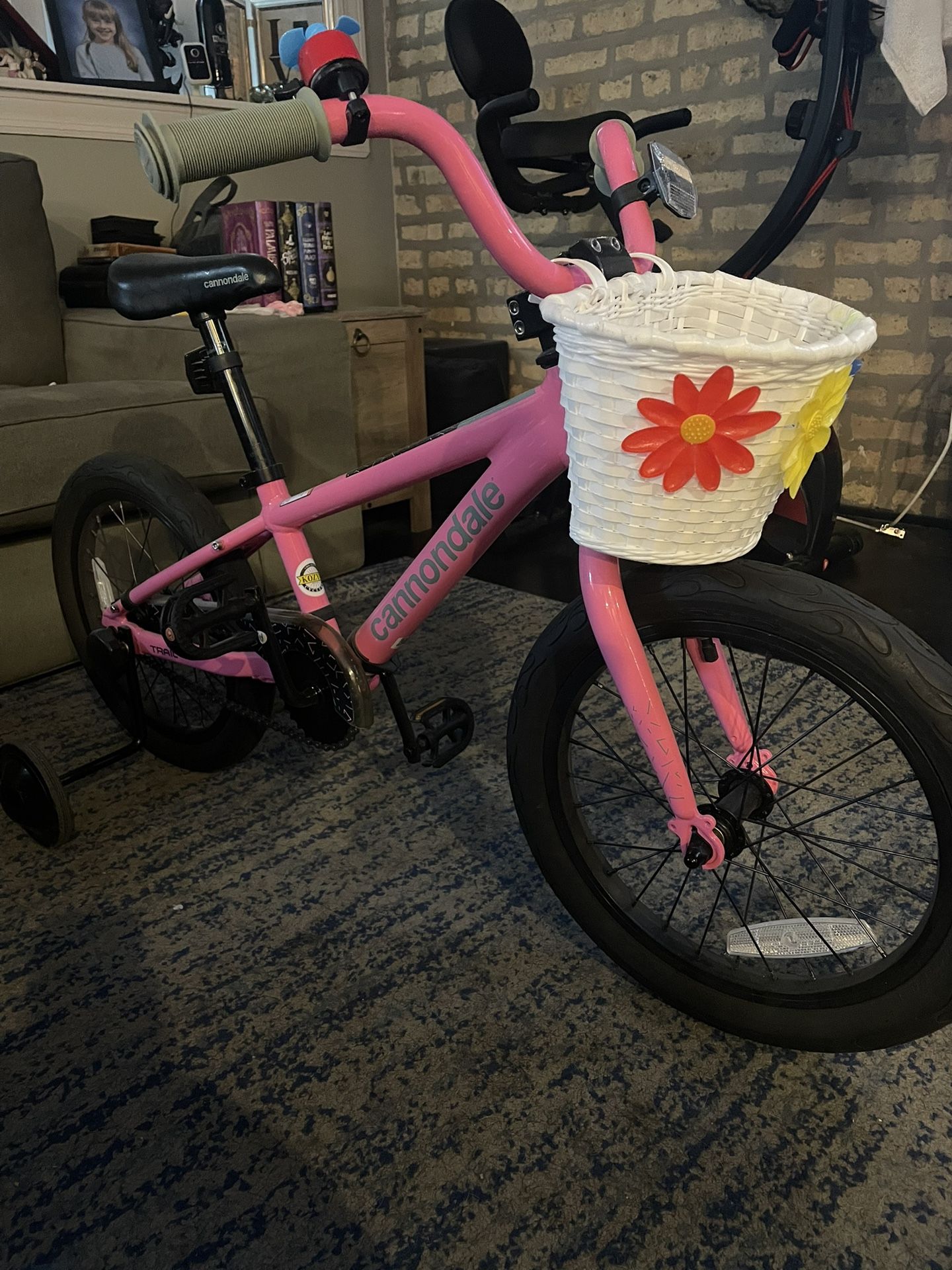 Pink Cannondale Kids Bike