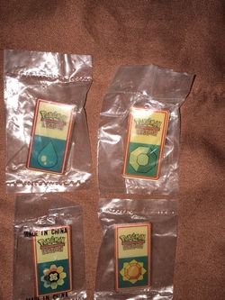 Pokémon League Pin Set