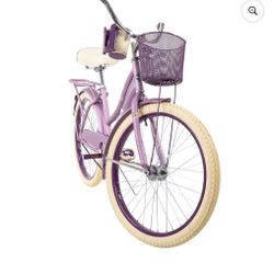 Huffy 24" Nel Lusso Cruiser Bike, Fits Riders 4'8" - 5'8", Purple, Adult, Women's