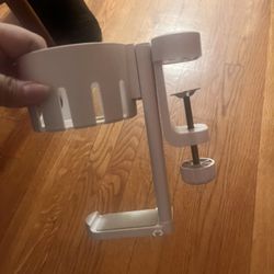 Desk Cup And Headphone Holder