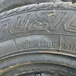 BMW 195/65/15 Wheels W/Tires 5x120 Bolt Pattern