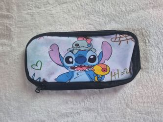 Stitch pencil pouch