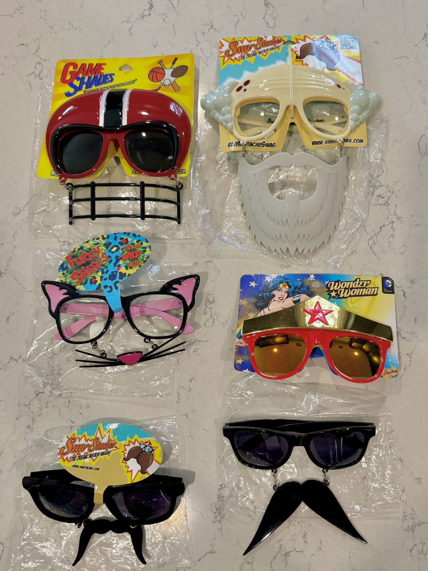 6 New Fun Sunglasses For Adults, Kids, Photo Booth, And More! 