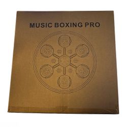 smart music boxing machine, a wall-mounted electronic fitness device.  