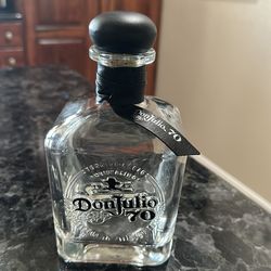 14  - Don Julio 70 Empty Tequila Bottles