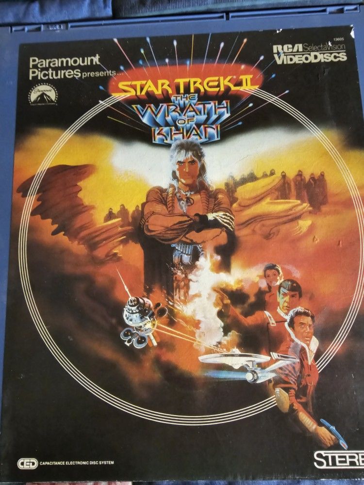 STAR TREK II LaserDisc