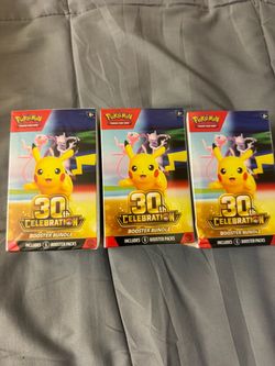 Pokemon 30th anniversary bundles