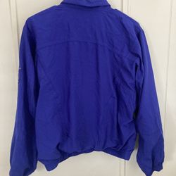 Blue Vintage Bomber Jacket