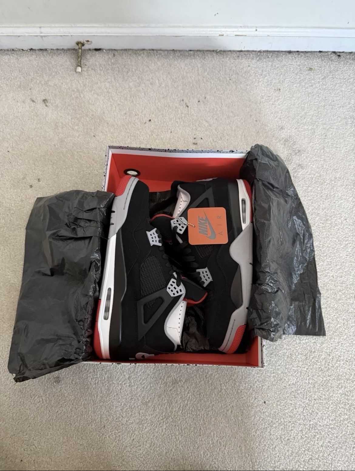 Air Jordan 4 Bred 2019 OG