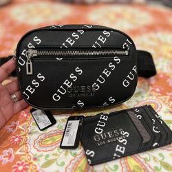 Guess Belt Bag and Wallet NEW W/tags