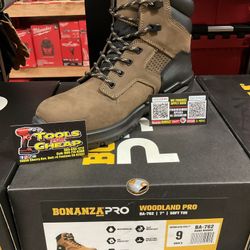 BONANZAPRO Woodland Pro BA-762 7” Soft Toe Boots 