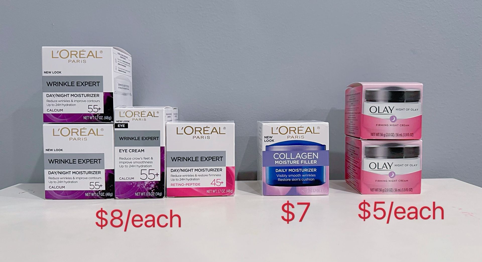 Facial Cream & Eye Cream