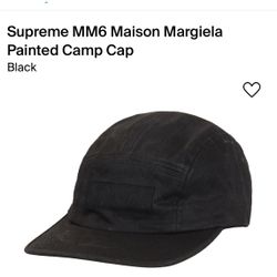 Supreme Margiela Mm6 Camp Cap 5 Panel Hat